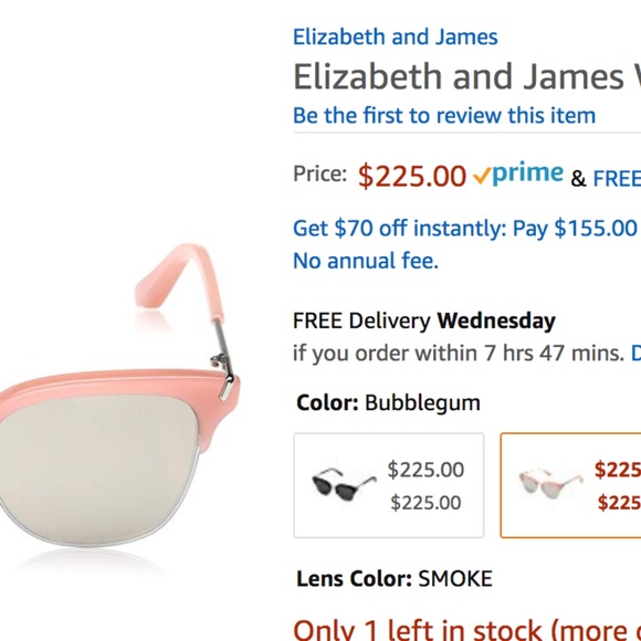 Elizabeth and James Sunglasses